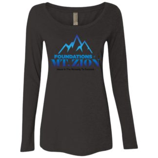NL6731 Ladies' Triblend LS Scoop