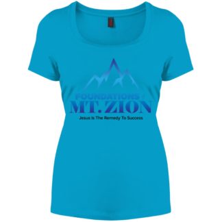 DM106L Women's Perfect Scoop Neck Tee