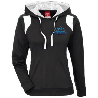 TT30W Ladies' Colorblock Poly Hoodie