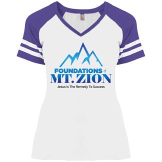 DM476 Ladies' Game V-Neck T-Shirt