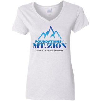 G500VL Ladies' 5.3 oz. V-Neck T-Shirt