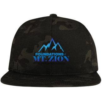 STC19 Flat Bill High-Profile Snapback Hat