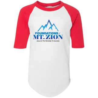 4421 Youth Colorblock Raglan Jersey